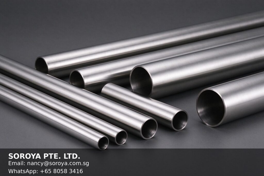 Seamless and welded stainless steel pipes in 304 and 316 grades
